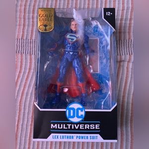 DC Comics Multiverse Gold Label Collection Lex Luthor Power Suit Action Figure